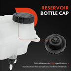 Coolant Expansion Tank Reservoir with Cap for Mercedes-Benz Metris (2016–2023)