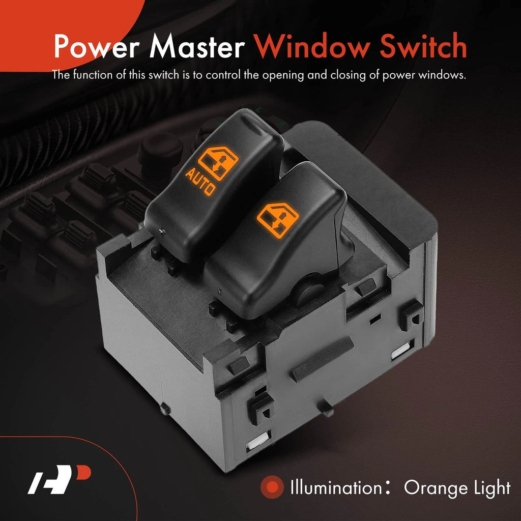 Front Left Power Window Switch for Chevy Venture, Olds Silhouette (2000-2005)