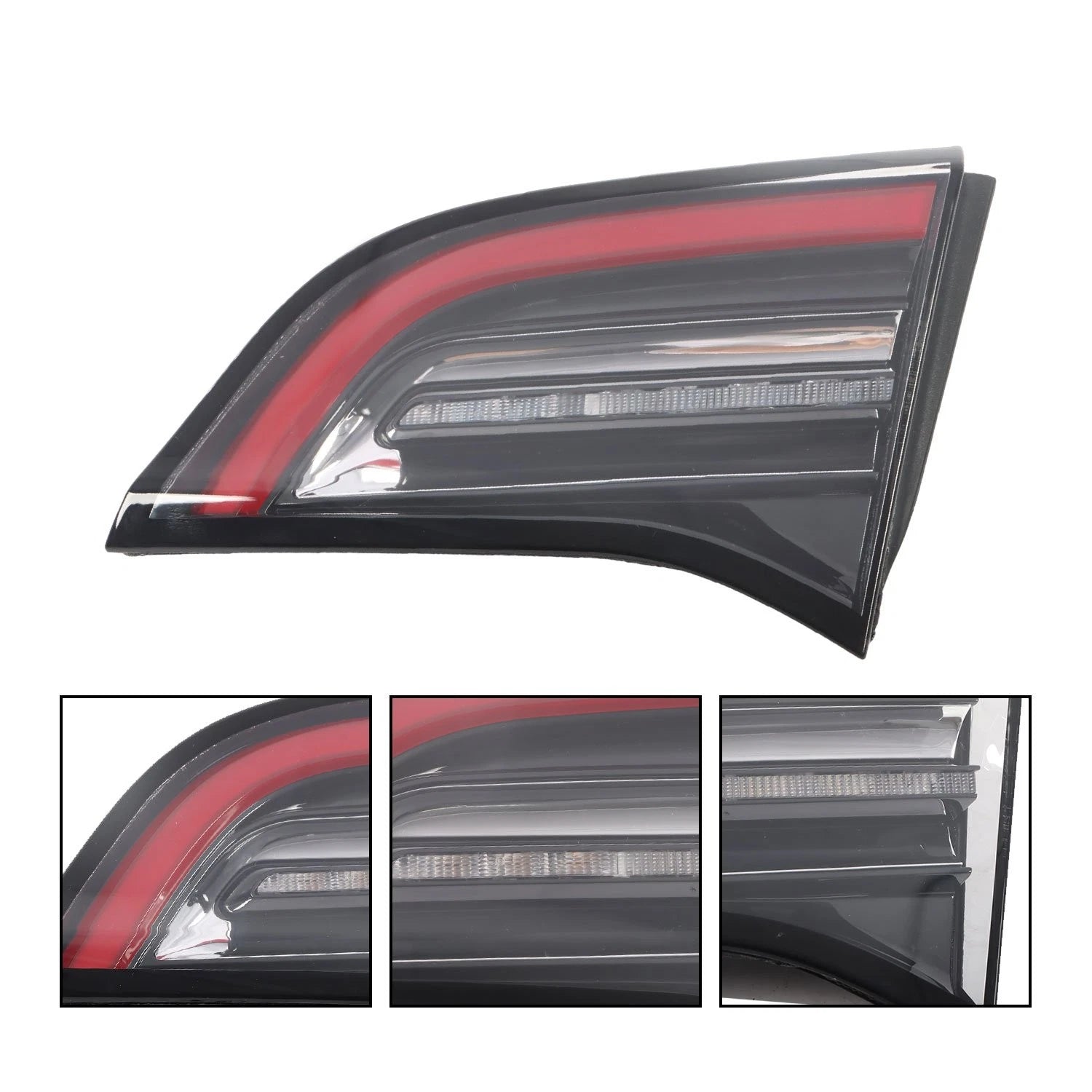 Pair of 4-Pin Inner Tail Lights for Tesla Model 3/Y (2021–2023)