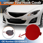 Front Right Tow Hook Cover for Mazda 6 (2008–2012) No.GS1D50A11 Red