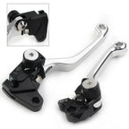 Silver Pivot Brake Clutch Levers for YAMAHA WR 250F WR 450F (2001-2016)