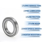 Deep Groove Ball Bearing 6014ZZ for Scooter Skateboard Wheel (70x110x20mm)