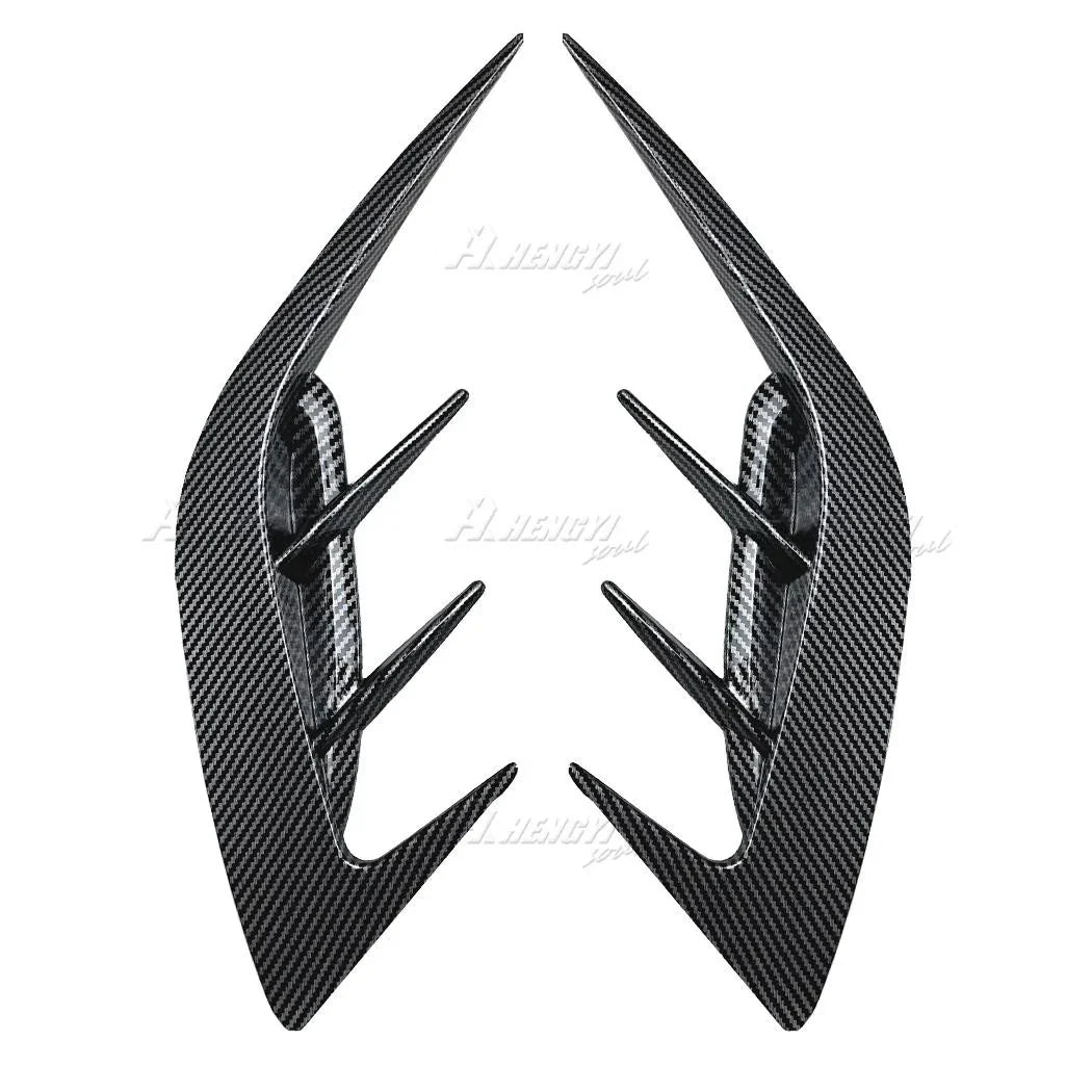 Canard Covers Rear Bumper Side Vent Carbon Fiber for Kia Stinger (2017–2023)
