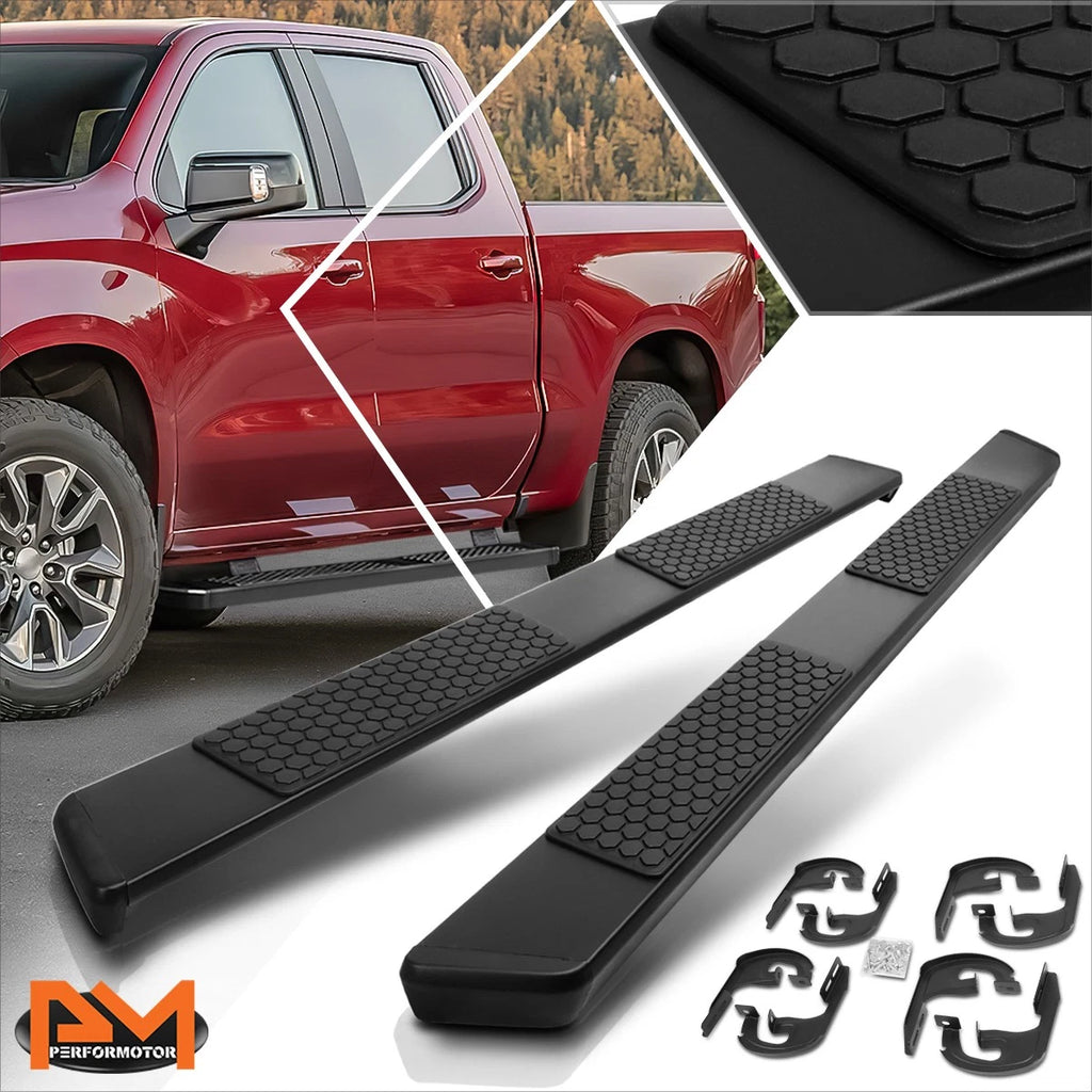 Set of 2 Honeycomb Step Pad Running Boards for Silverado/Sierra (2019–2024)