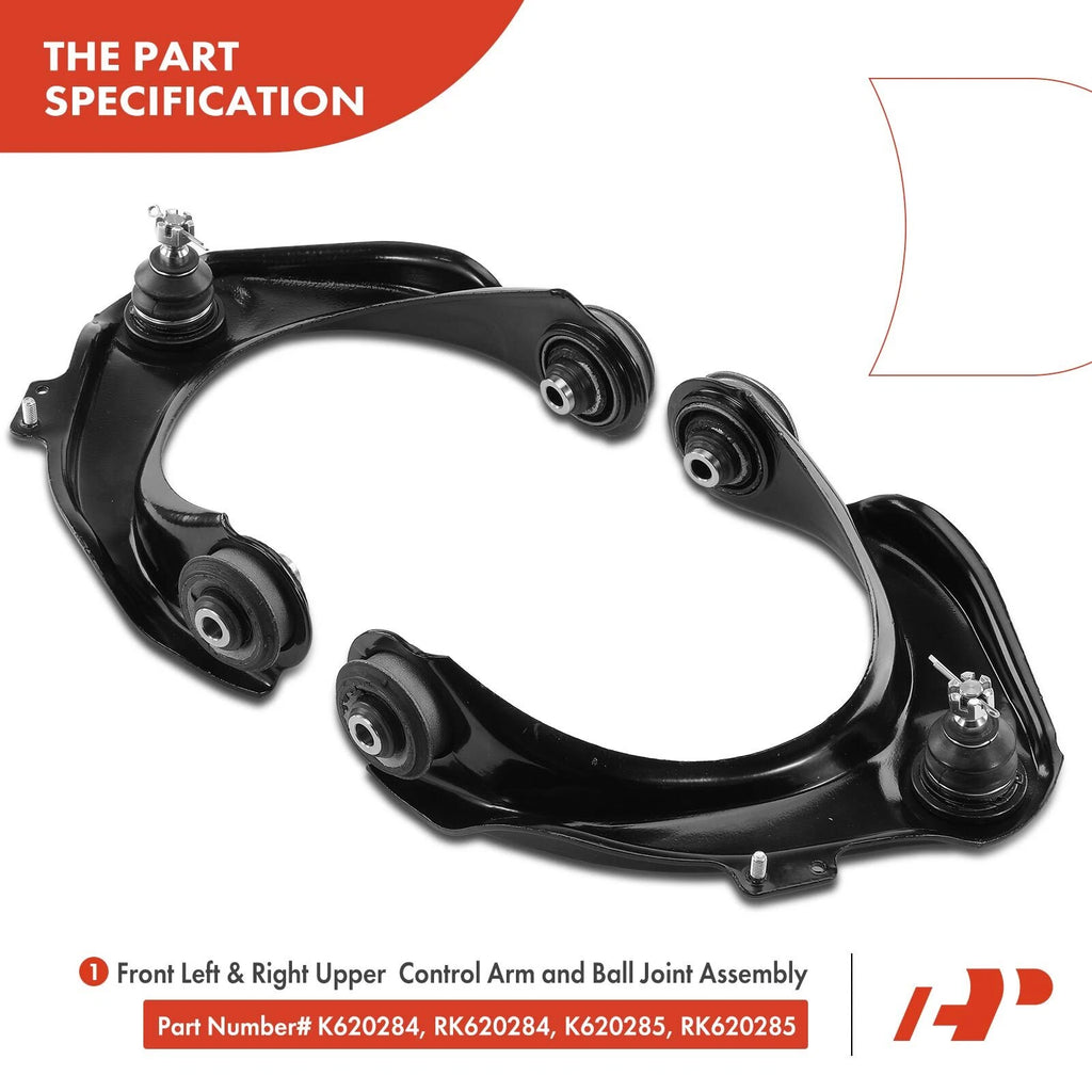 12x Front Control Arm Sway Bar Tie Rod for Honda Accord (1998–2002)