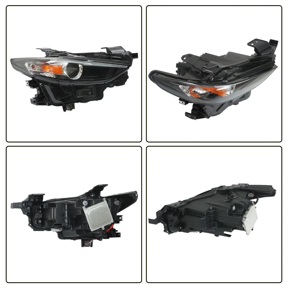 LED Headlight Assembly for Mazda 3 (2019â2021) Right + Left Side Clear