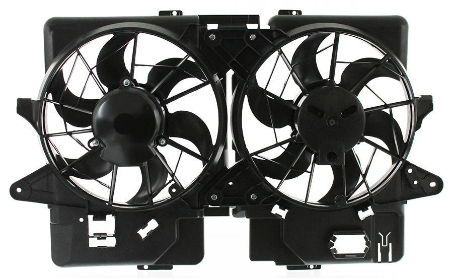 Dual Radiator and Condenser Fan Assembly for Mazda (CF21028)