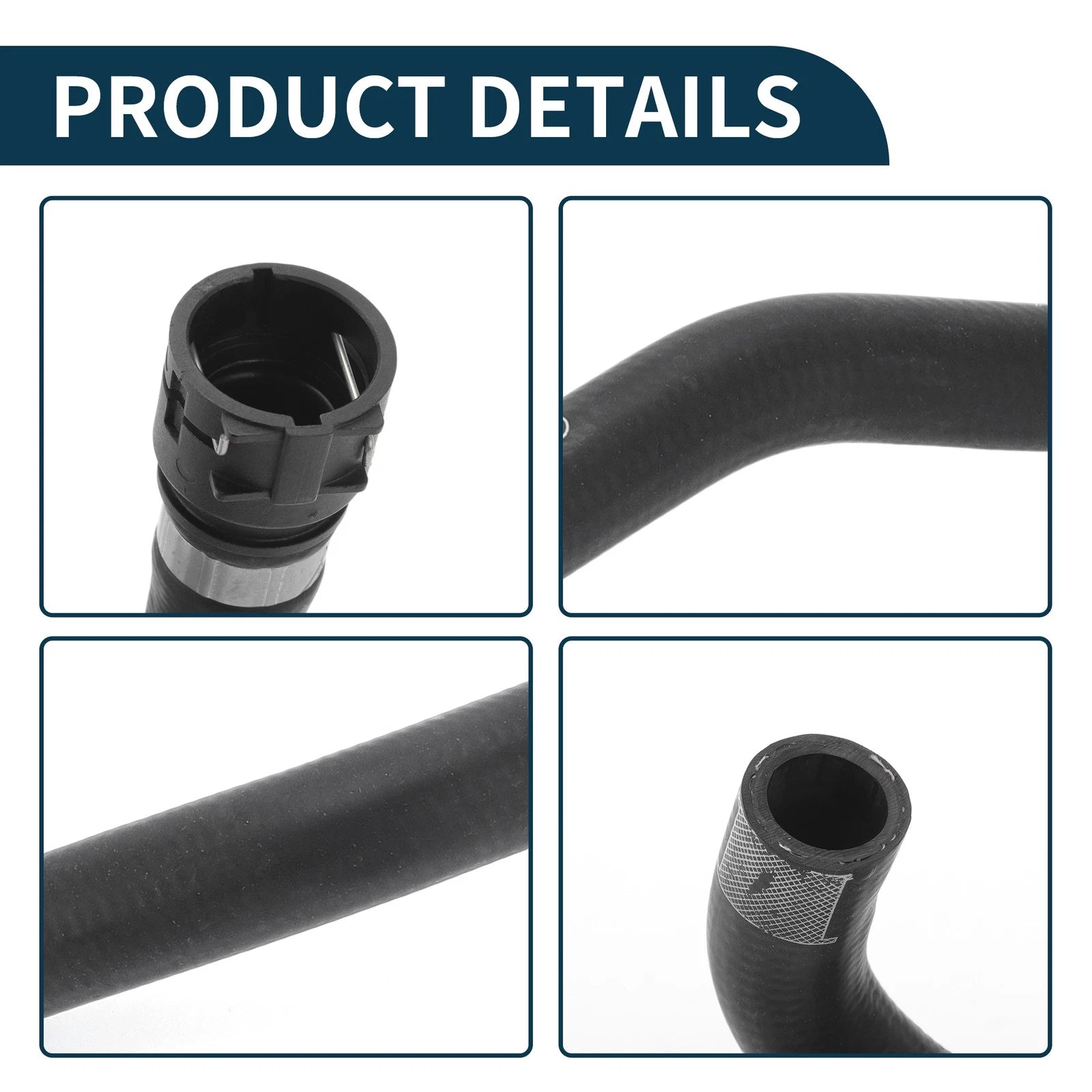 Radiator Hose Coolant Pipe for Audi Q5 (2014) No. 8R0121036B Rubber