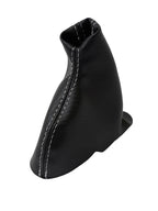 E Brake Boot for Acura TSX (2004–2008) Carbon Fiber White Stitch