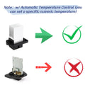 Heater Blower Motor Resistor for Hyundai Tucson (2010–2015) w/Auto Temp Control