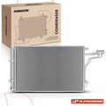 A/C Condenser with Bracket & Receiver Drier for Kia Soul (2014–2016)