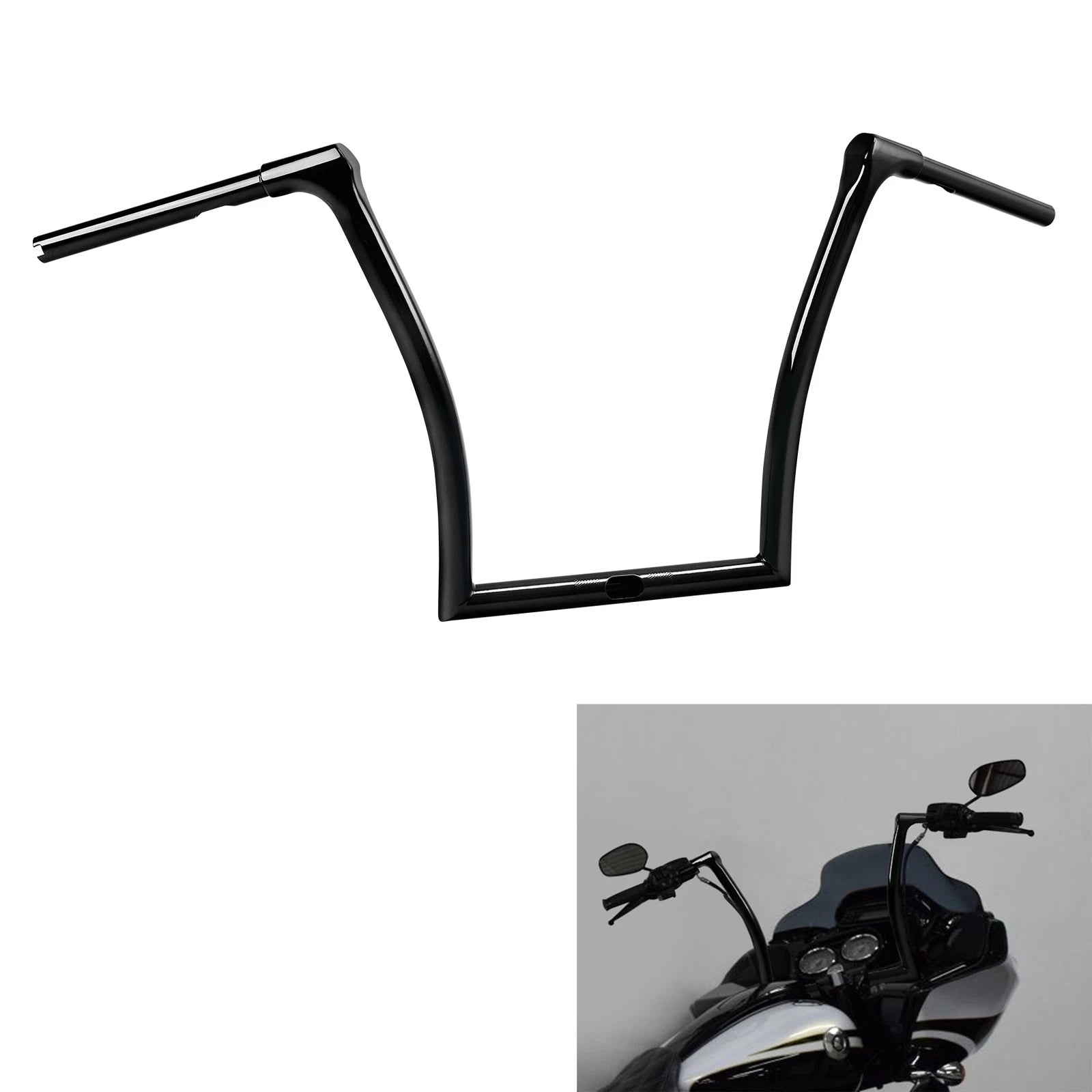13" Rise Fused Bar Handlebar for Harley Touring Road Glide (2015–2023)