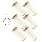 Set of 6 Fuel Filters for Caterpillar 1000FG Generator Sets (3406C, 3412)