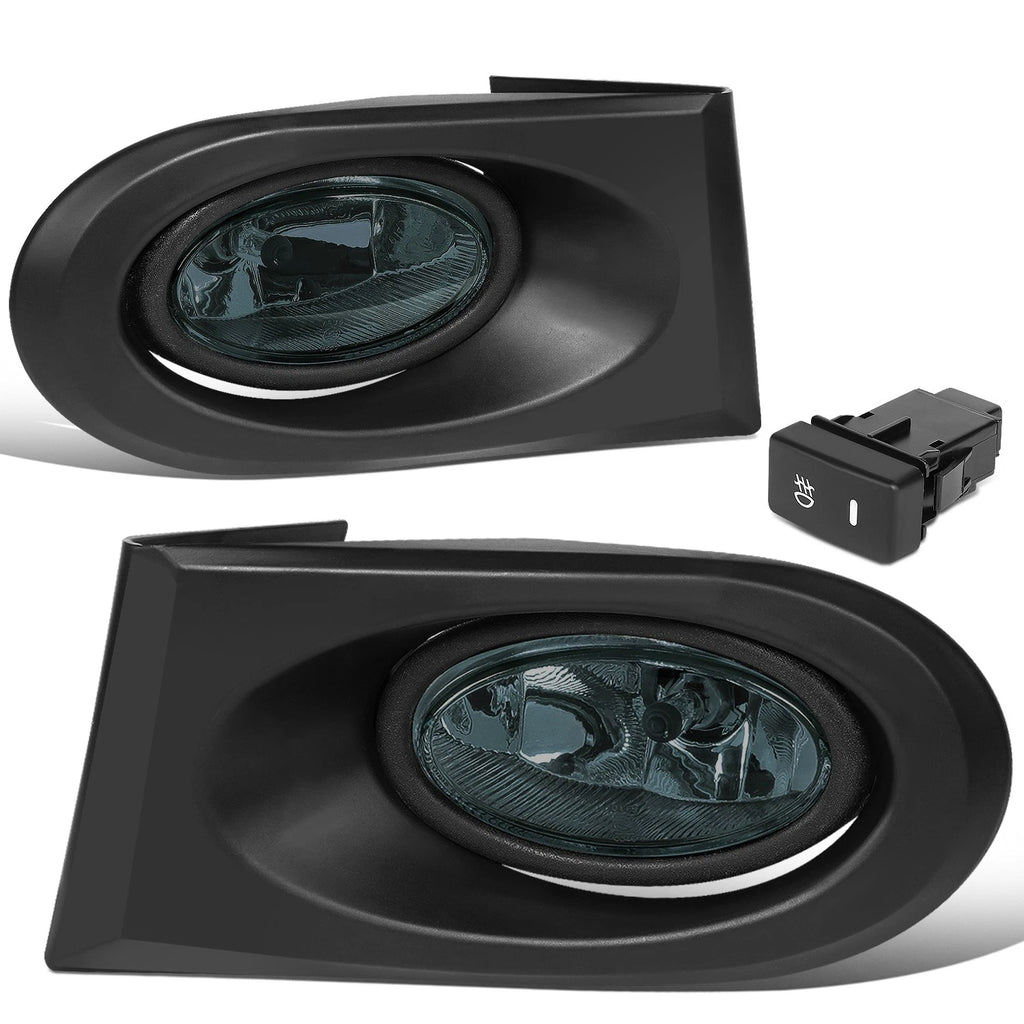 2X Fog Lights for Acura RSX (2002–2004) DX5 Smoke Lens with Switch & Wiring