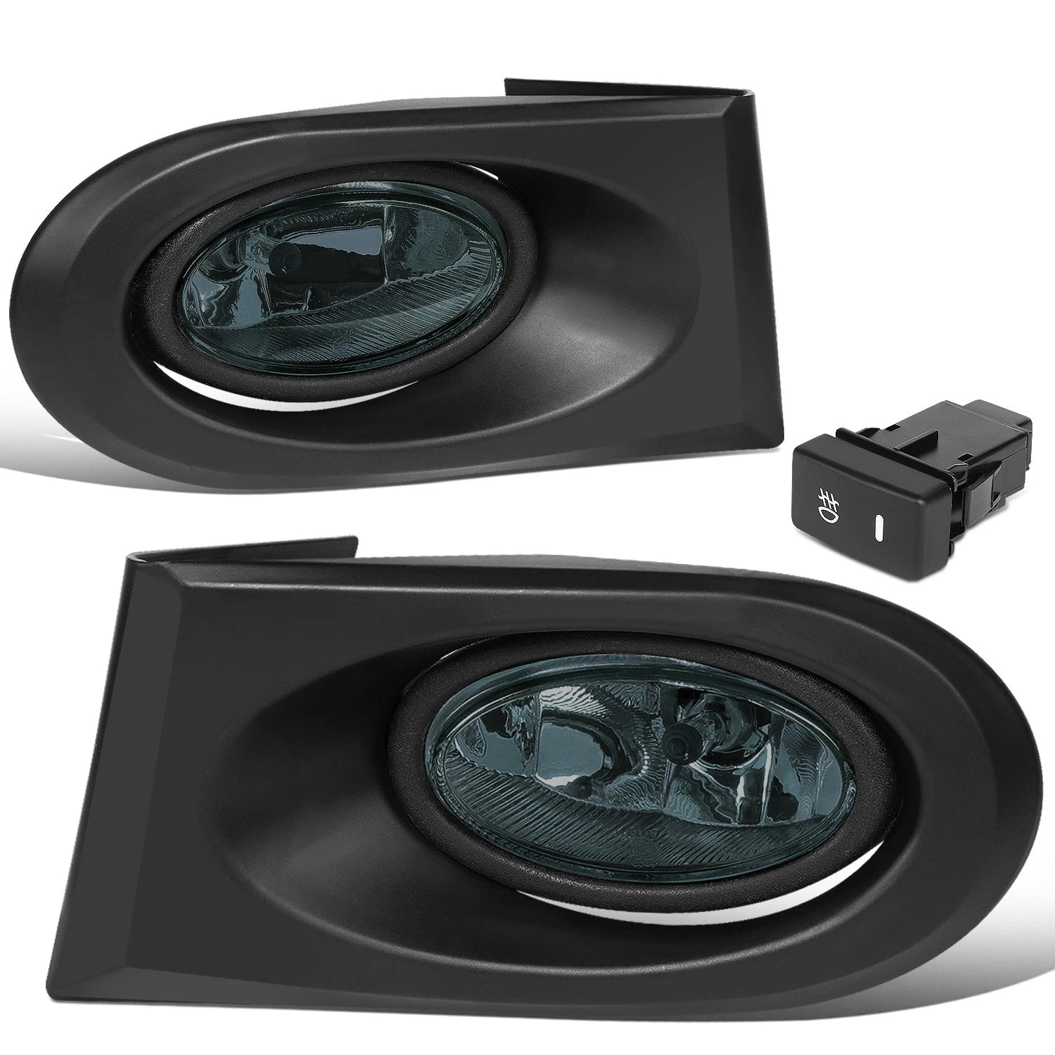 2X Fog Lights for Acura RSX (2002–2004) DX5 Smoke Lens with Switch & Wiring