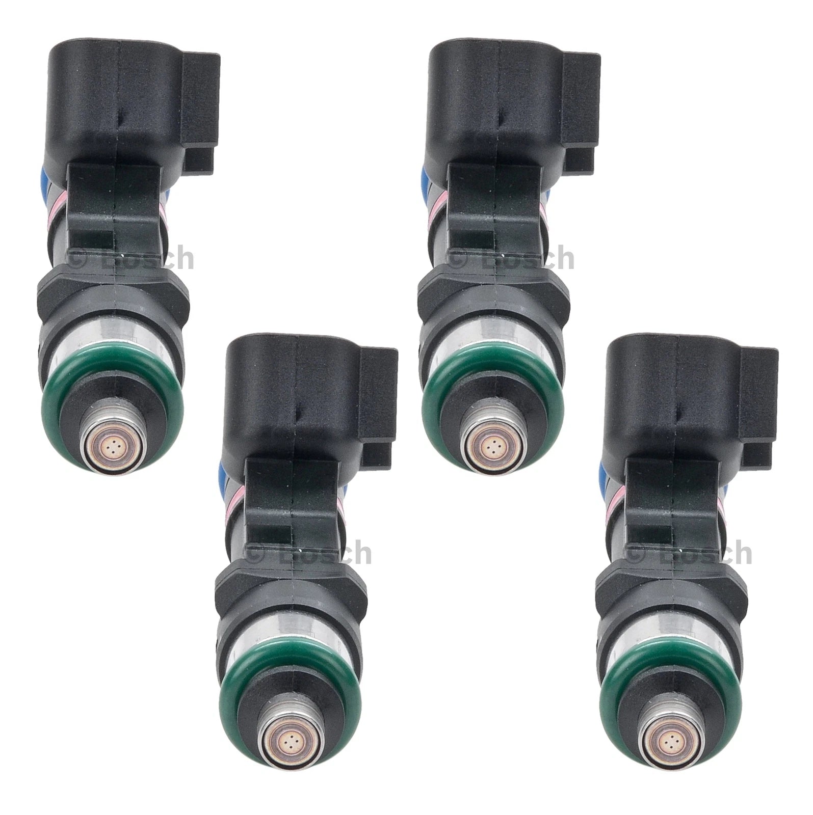 Set of 4 Bosch Fuel Injectors for Mazda 3 Sport 5 6 CX-7 (2004–2013)