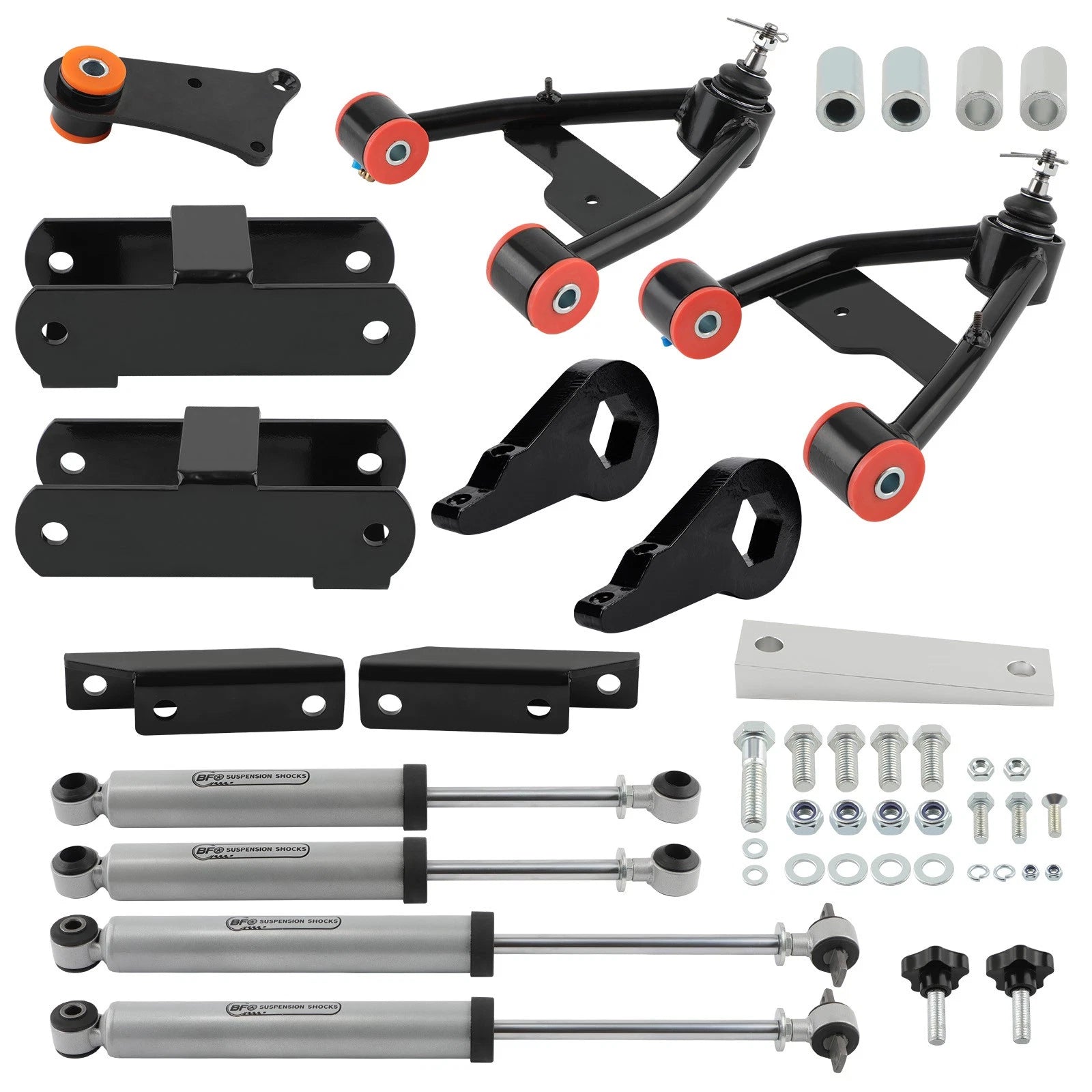 2.5" Lift Kit for Chevy S10 Blazer Pickup 4WD (1982–2005)