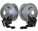 Front and Rear Brake Kit Disc Rotors Bosch Ceramic Pads for Chevrolet GMC