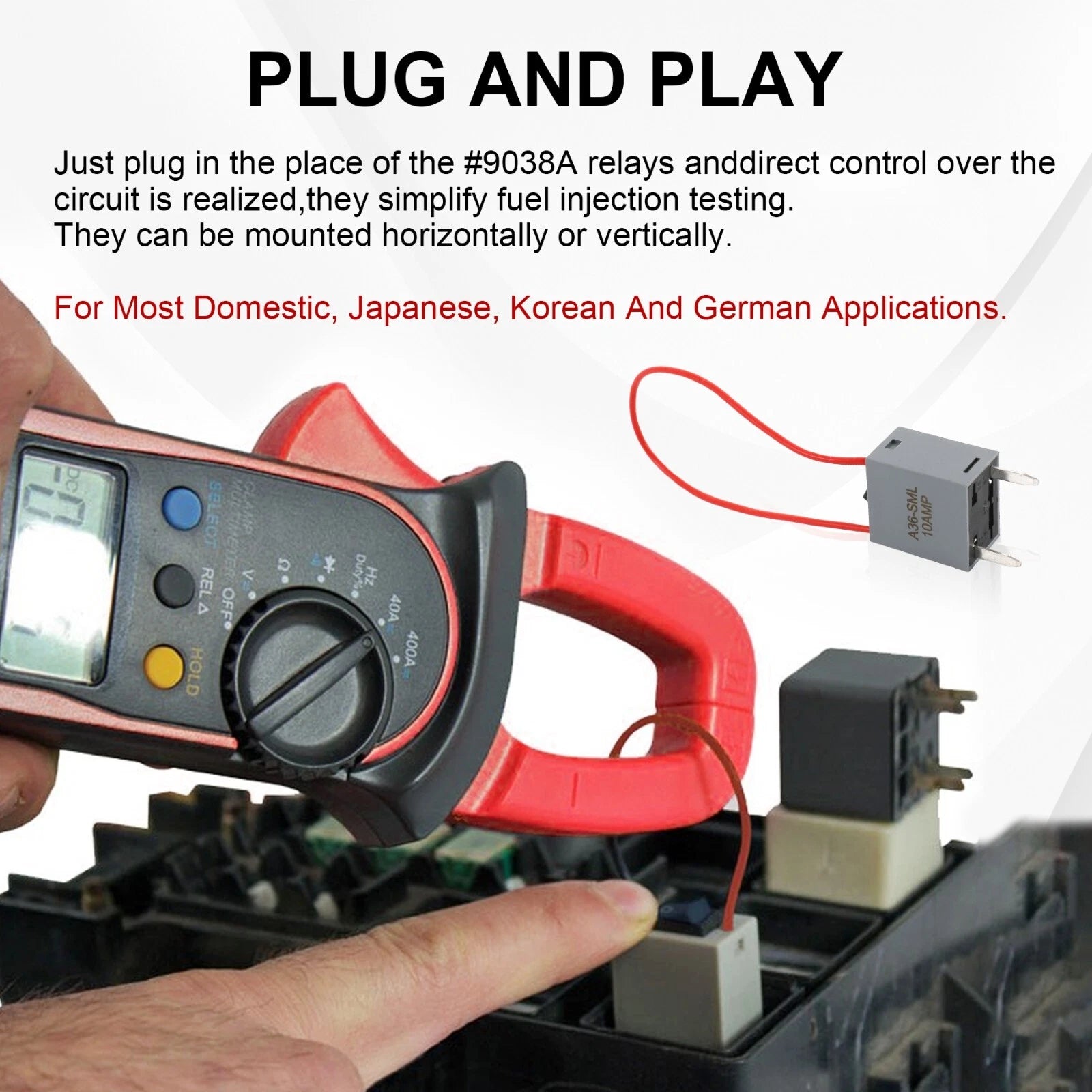 Relay Tester for Automotive Diagnostic Tools (Universal)
