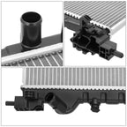 Aluminum Core Cooling Radiator for Chevy Spark 1.2L MT (2013–2015) DPI-13343