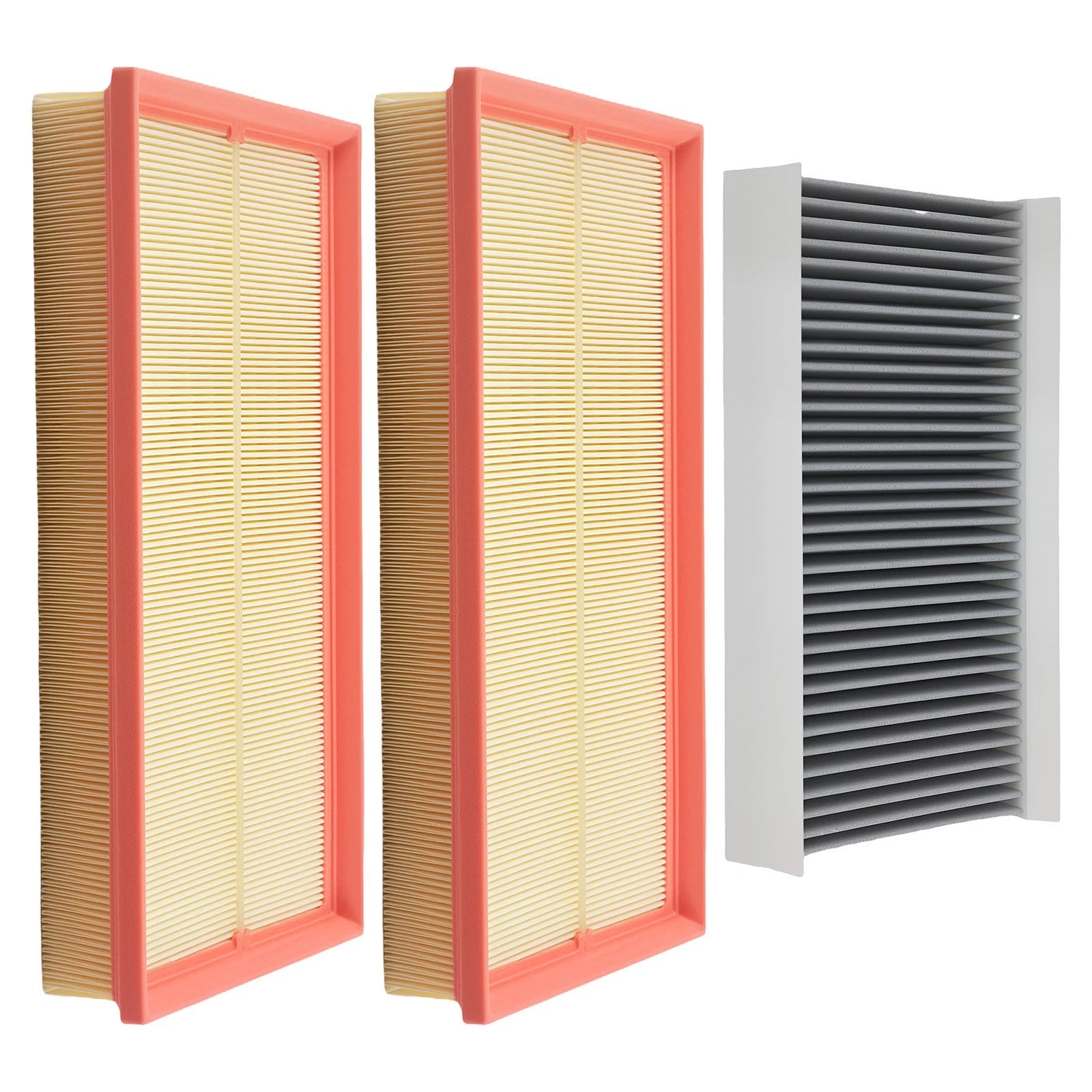 Set of 2 Engine Air Filter & Cabin Air Filter for Land Rover LR4 (2014–2016) CF10259