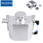 1L Aluminum Oil Catch Can Reservoir Tank with Drain Plug