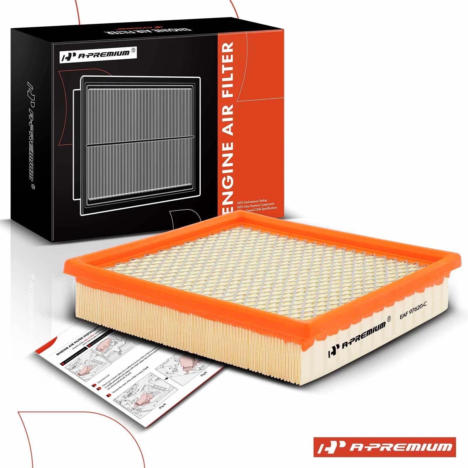 Engine Air Filter for Toyota Highlander (2011–2016) and Lexus RX450h LX600 (2010–2015)