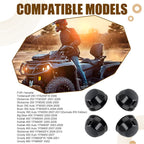 Set of 4 Wheel Center Caps for Yamaha Kodiak 450 YFM450F (2003–2006) Grizzly 450 (2007)