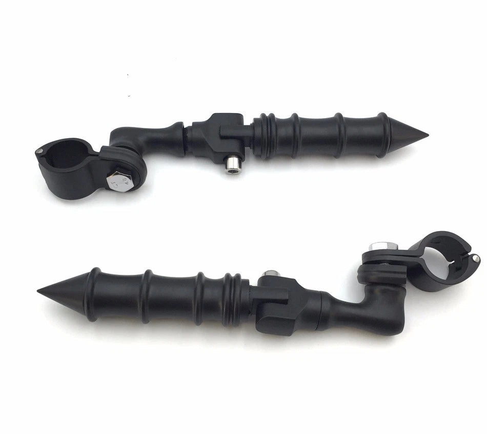 1.5" Black SA Foot Peg for Honda GoldWing VTX1300 Shadow Valkyrie (2001–2010)