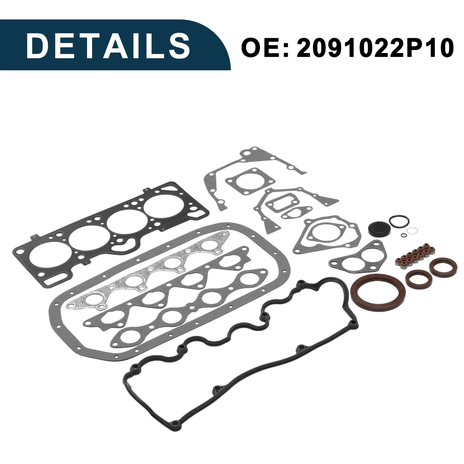 Cylinder Head Gasket Kit No. 2091022P10 for Hyundai Accent (2000–2002)