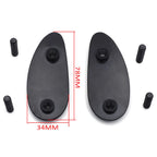 Black Mirror Block Off Plate for Honda CBR1000RR/VFR1200 (2008–2021)