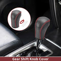 Gear Shift Knob Cover for Mazda CX-5 (2012–2023) Red Faux Leather