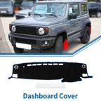 Dashboard Dash Cover Mat for Toyota Highlander (2021–2024) Black Blue