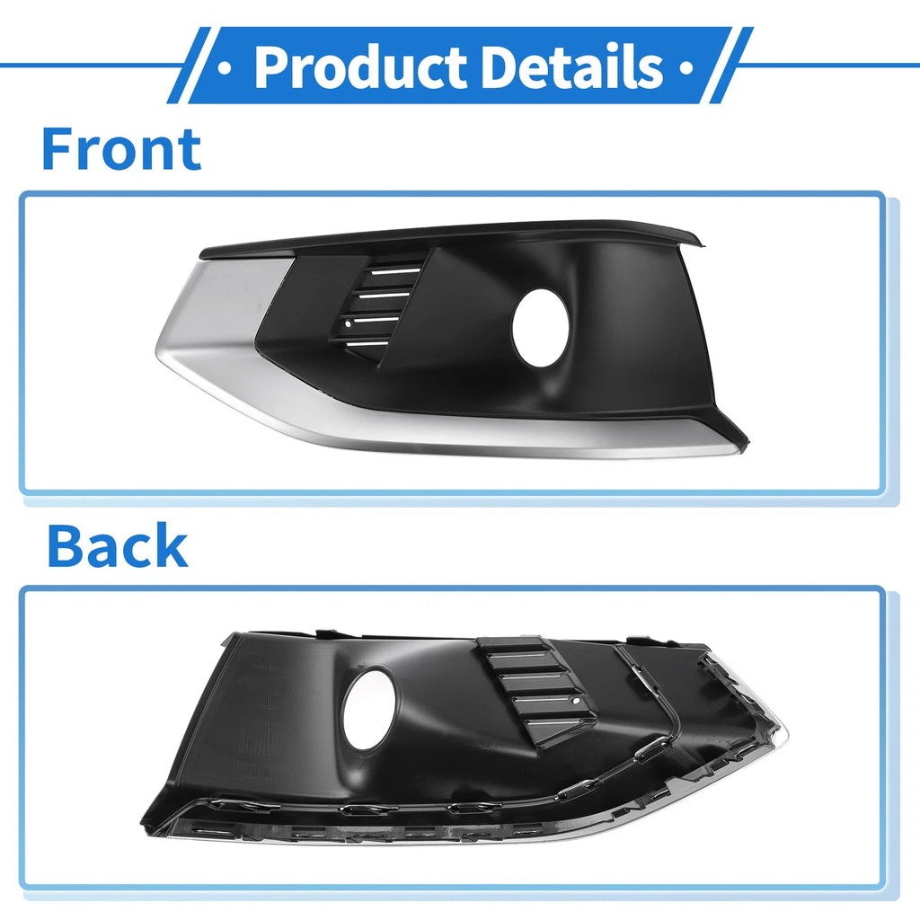 1pc Front Left Fog Light Grill for Audi A4L (2020–2022) No. 8WD807681L
