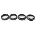 4 x Black 33X45-8/10.5 MM Motor Front Damper Shock Absorber Seal