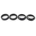 4 x Black 33X45-8/10.5 MM Motor Front Damper Shock Absorber Seal