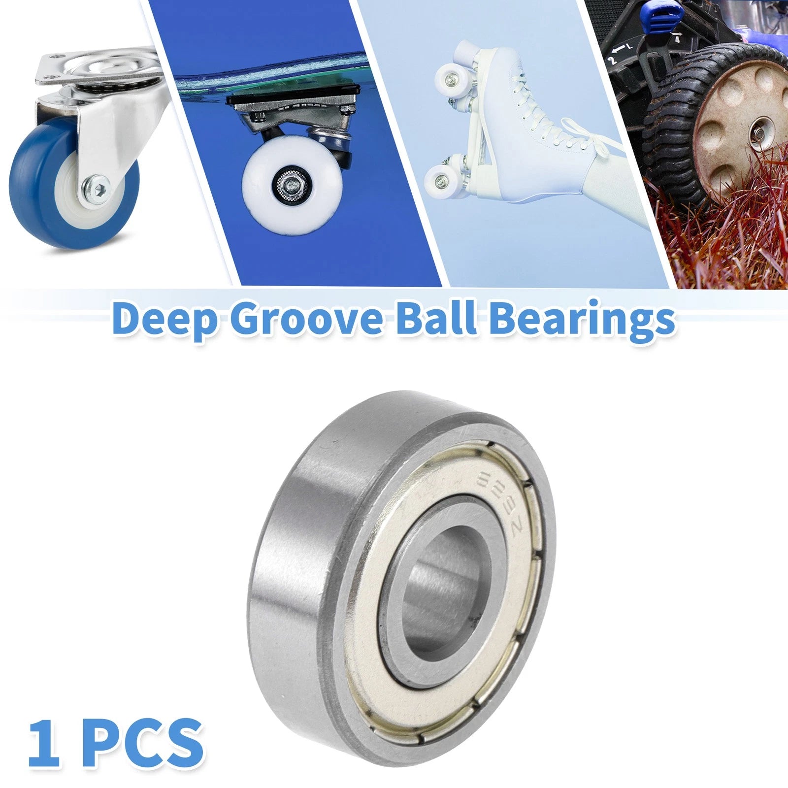 629ZZ Deep Groove Ball Bearing for Scooter Skateboard Wheel (1 Pc)