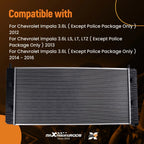 Aluminum Radiator for Chevy Impala 2012-2016