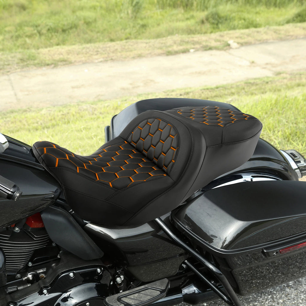 Rider Driver Passenger Seat for Harley Touring Electra Street Glide (2009–2023)