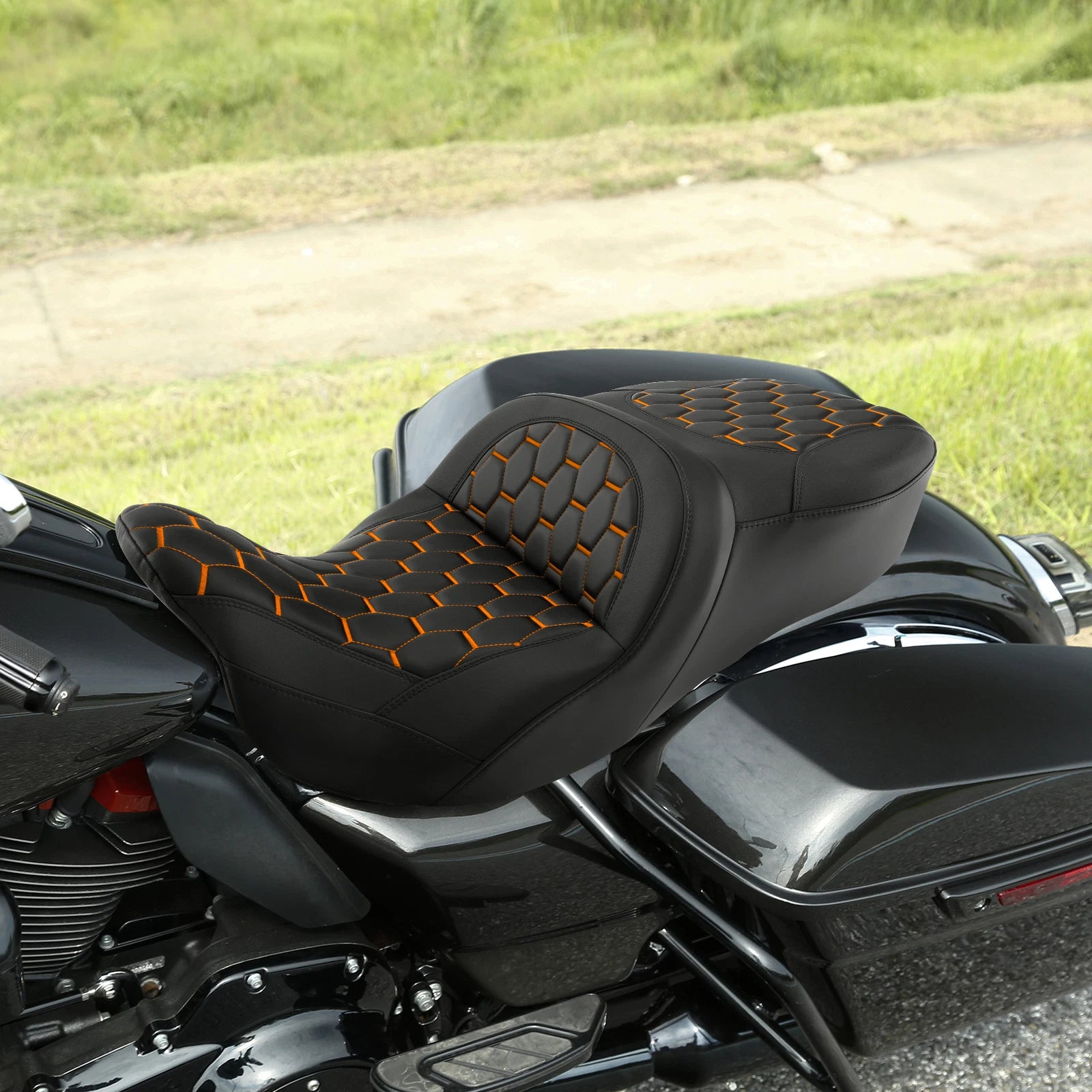 Rider Driver Passenger Seat for Harley Touring Electra Street Glide (2009–2023)