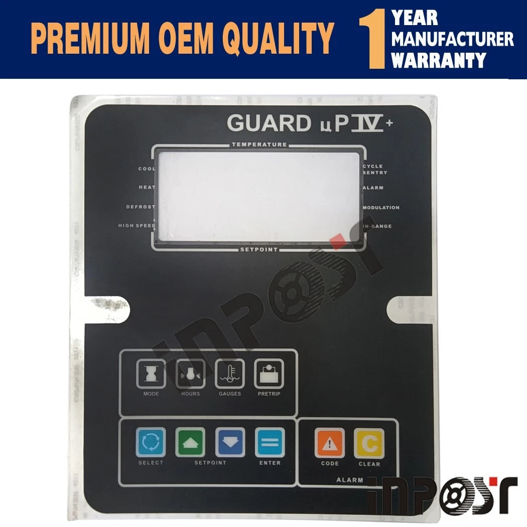 5pcs Overlay MP VI Control Panel Sticker for Thermo King SB-III (1991–2011)