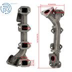 Exhaust Manifold for Ford F250 F350 F450 F550 Super Duty 6.7L (2015–2019) 674-699