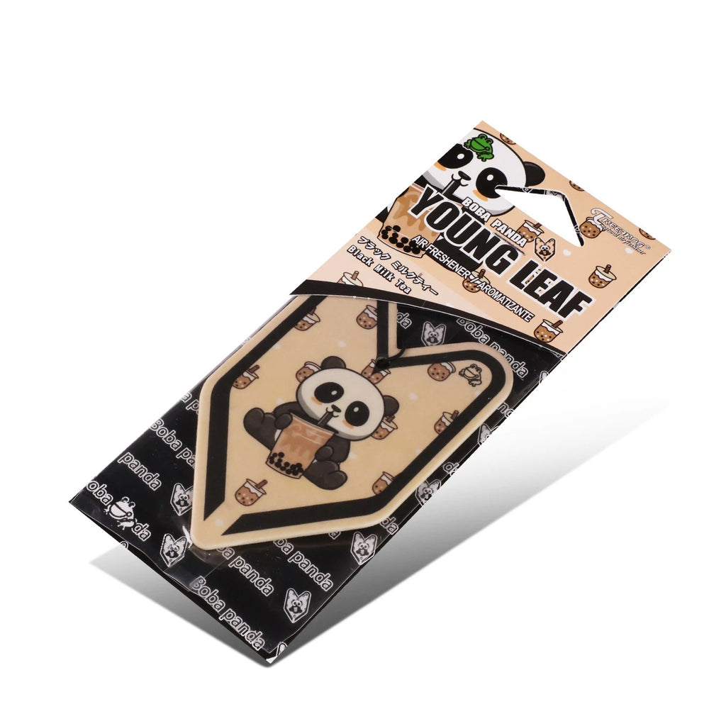 Tree Frog Air Freshener for Vehicle Home (Boba Milk Tea Scent)