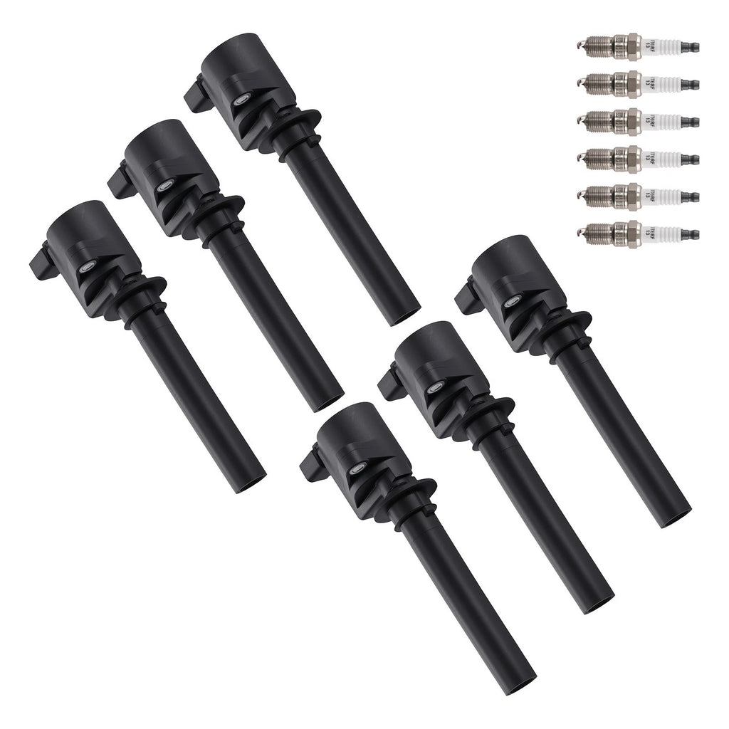 6X Ignition Coils for Ford Taurus/Mercury Sable 3.0L (2000–2004) XS2Z12029AA
