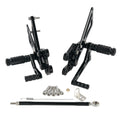 Adjustable Rearsets Foot Pegs Control Kit for Suzuki GSXR1000 (2007–2008)