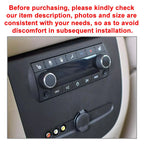 2X Rear Radio Volume Control Knob for Chevrolet GMC (2007–2013) Black