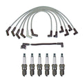 Denso Wire Set & 6 U-Groove Spark Plugs for Mazda B3000 (1994–2006)