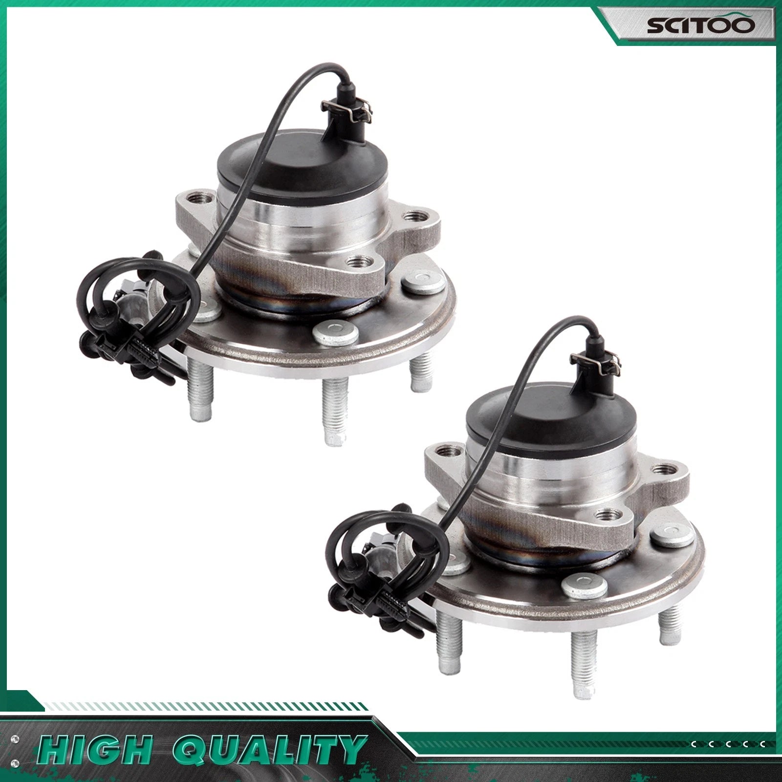 2X Front Wheel Bearings for Jaguar S-Type, XJ8, XJR (1999–2008)