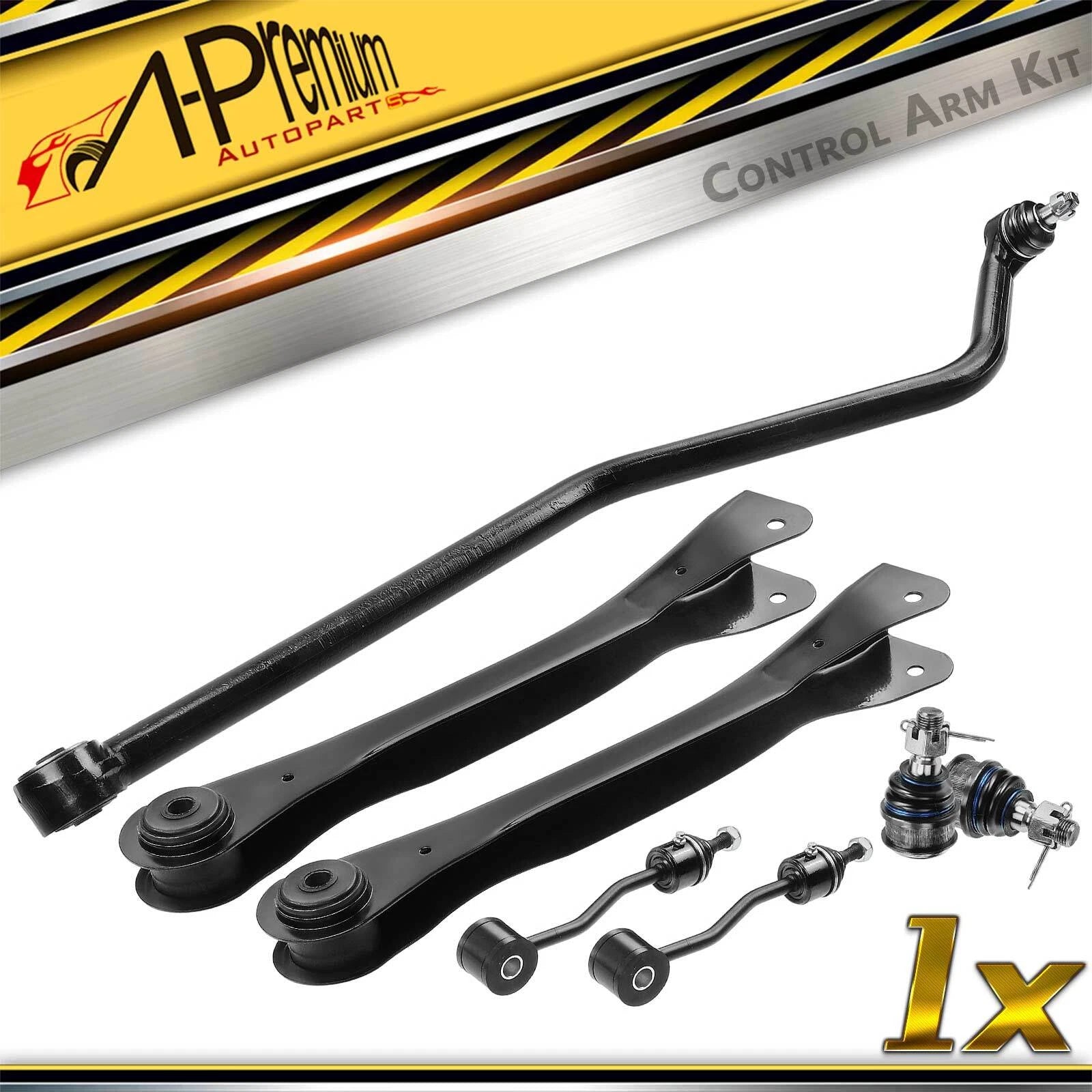 7X Front Control Arm and Ball Joint Assembly for Jeep Wrangler TJ (1997–2006)