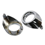 Fog Light Cover Trim for Ford Fiesta (2008-2012) - Chrome Pair